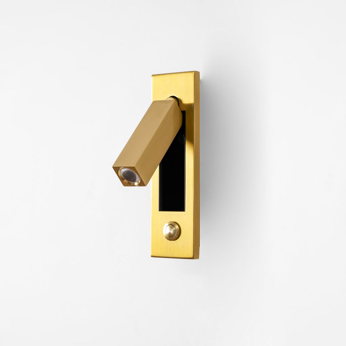 Sammenklappelig LED-væglæselampe til seng og arbejdsværelse – justerbar, pladsbesparende og fokuseret lys