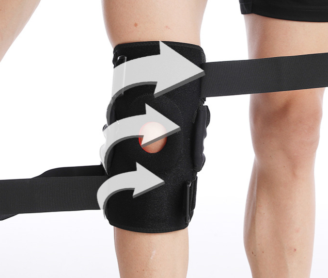 Stabiliserende Kniebrace voor Sport en Herstel – Verstelbaar en Comfortabel