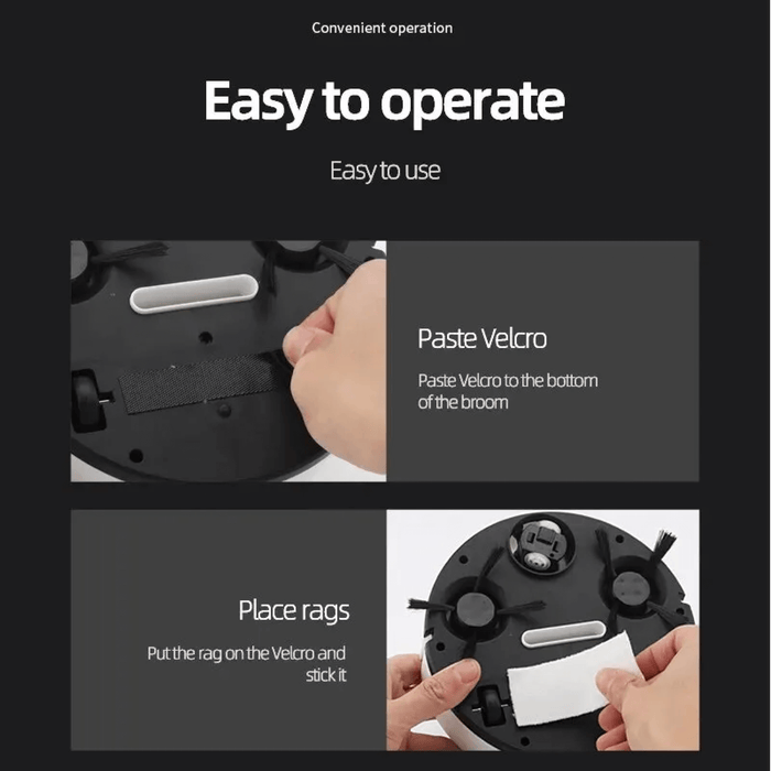 CleanBot Robotstofzuiger – Slim en Zelfstandig Reinigen