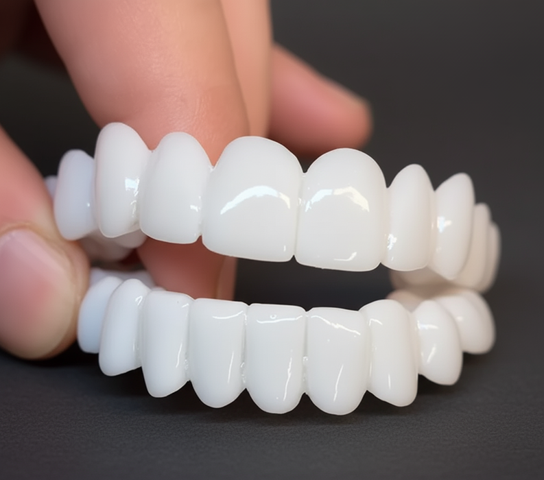 Aftagelige tandfacader med et naturligt look for et æstetisk smil