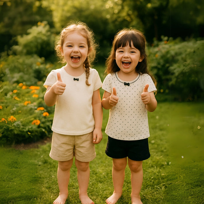 Vrolijke Baby T-Shirt Set – Comfortabel en Speels voor Elke Dag
