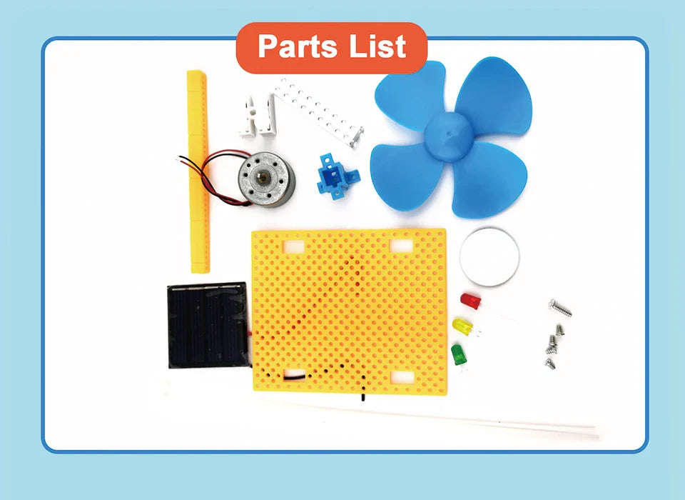 Educatieve Zonne- en Windenergie Set – Leerzaam en Leuk DIY Experiment