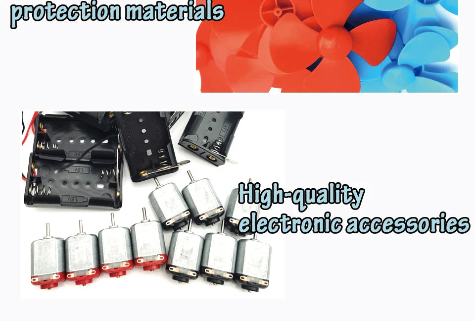 Educatieve Zonne- en Windenergie Set – Leerzaam en Leuk DIY Experiment