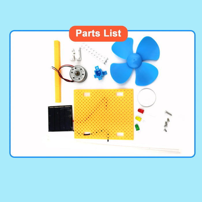 Educatieve Zonne- en Windenergie Set – Leerzaam en Leuk DIY Experiment