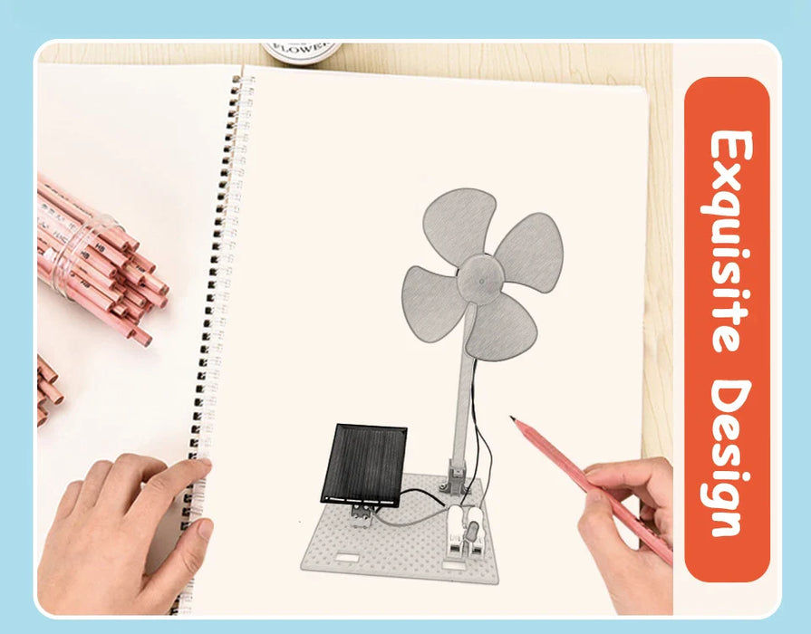 Educatieve Zonne- en Windenergie Set – Leerzaam en Leuk DIY Experiment