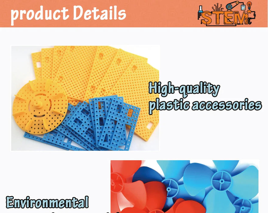 Educatieve Zonne- en Windenergie Set – Leerzaam en Leuk DIY Experiment