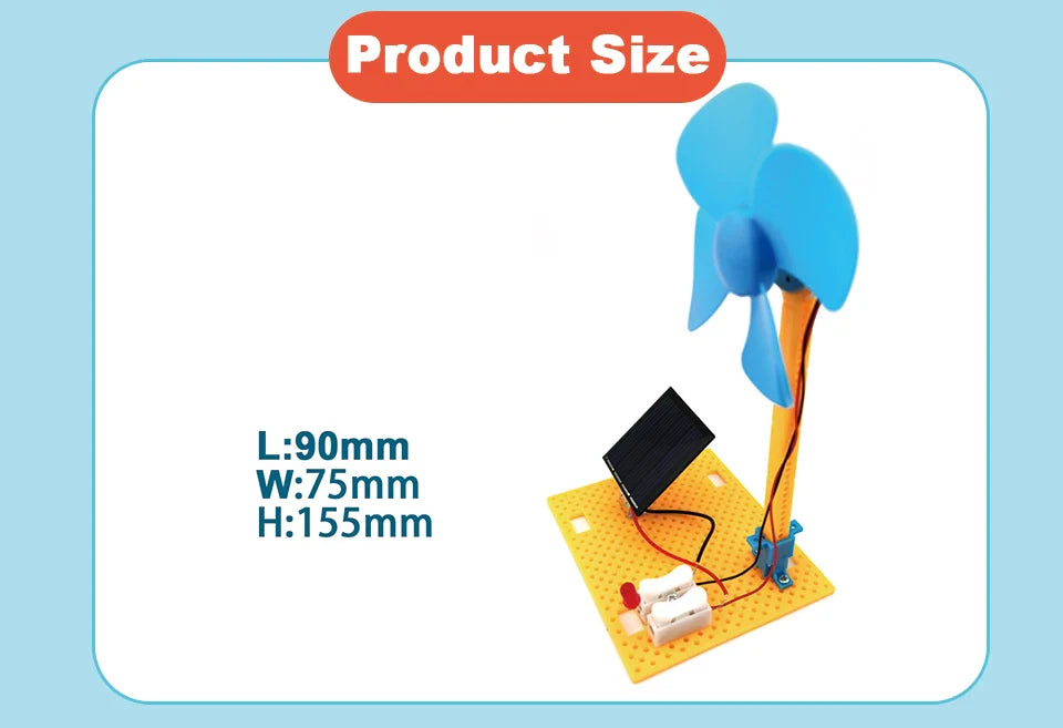 Educatieve Zonne- en Windenergie Set – Leerzaam en Leuk DIY Experiment