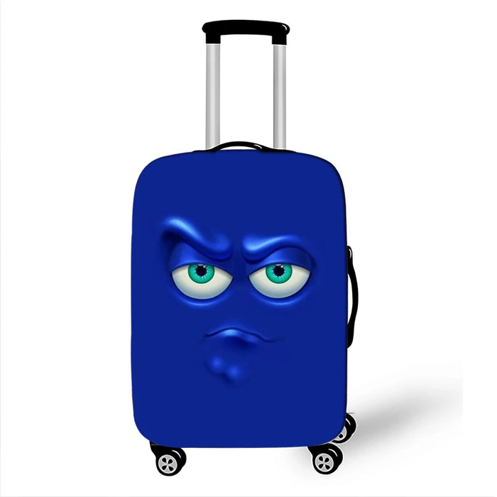 Travelkin Bagagehoes, wasbare kofferhoes, krasbestendig, kofferbeschermer, geschikt voor bagage van 18-32 inch, Dromen Blauw, 72.5-80 cm/XL Travelkin Bagagehoes, wasbare kofferhoes, krasbestendig, kofferbeschermer, geschikt voor bagage van 18-32 inch, Dromen Blauw, 72.5-80 cm/XL