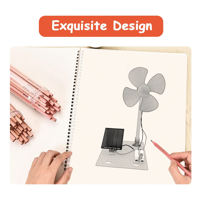 Educatieve Zonne- en Windenergie Set – Leerzaam en Leuk DIY Experiment