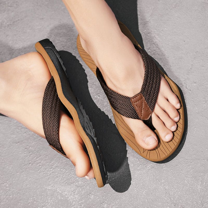 Liam Heren Slippers – Comfort en Stijl voor Warme Zomerdagen
