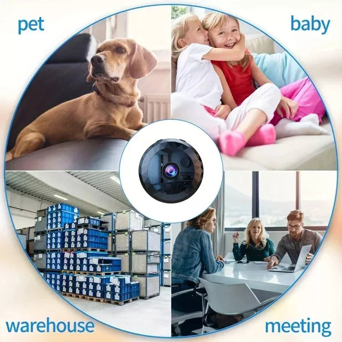 Magnetische Mini WiFi Camera – Discreet en Betrouwbaar voor Dag en Nacht