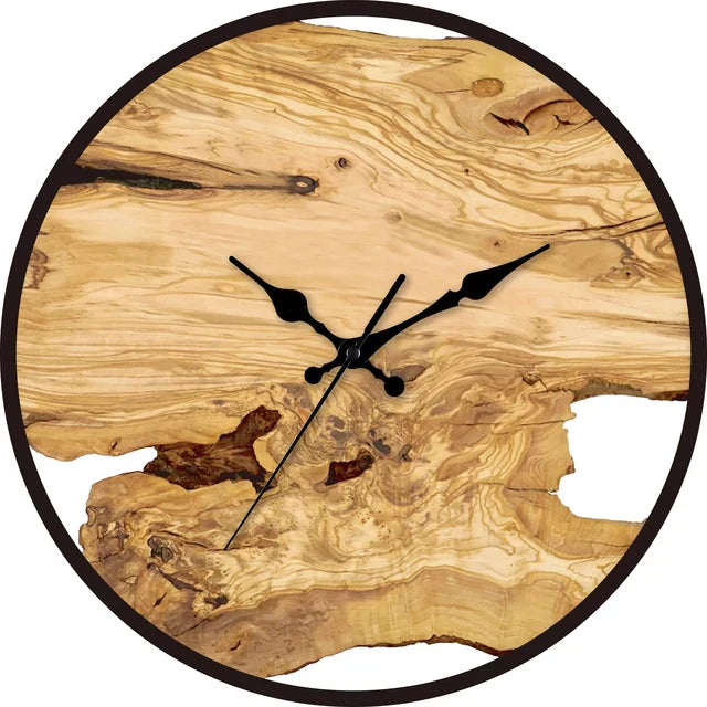 Orologio da Parete in Legno Design – Serenità Naturale e Carattere Senza Tempo