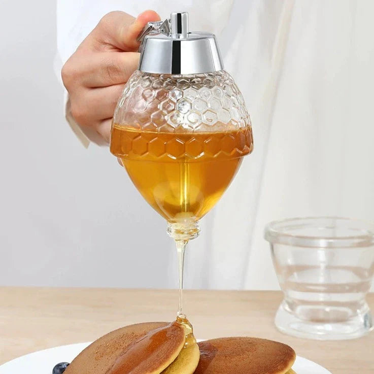 Glazen honingdispenser - 85x(H)115mm kopen? | Hendi 452424 Glazen honingdispenser - 85x(H)115mm kopen? | Hendi 452424