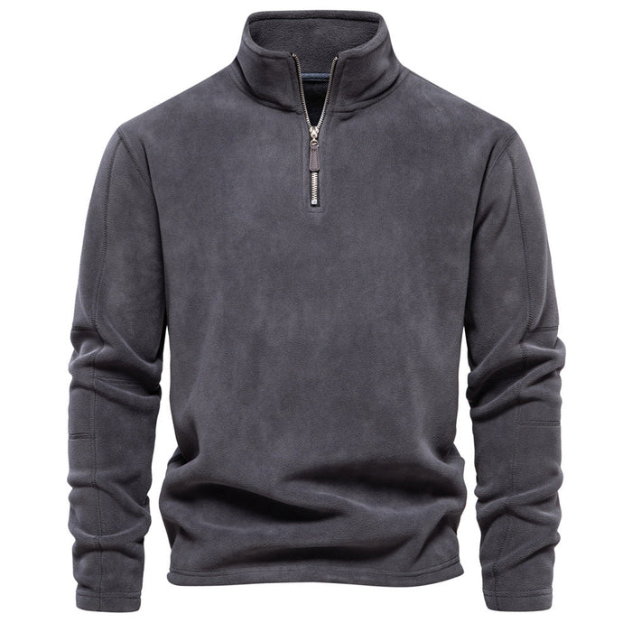 KTWOLEN Mannen halve rits fleece ademende trui lichtgewicht camber fleece top sneldrogende trui warm sweatshirt KTWOLEN Mannen halve rits fleece ademende trui lichtgewicht camber fleece top sneldrogende trui warm sweatshirt