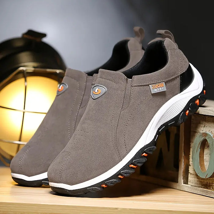 OrthoFlex Suede Orthopedische Schoenen – Duurzaam Comfort voor Mannen