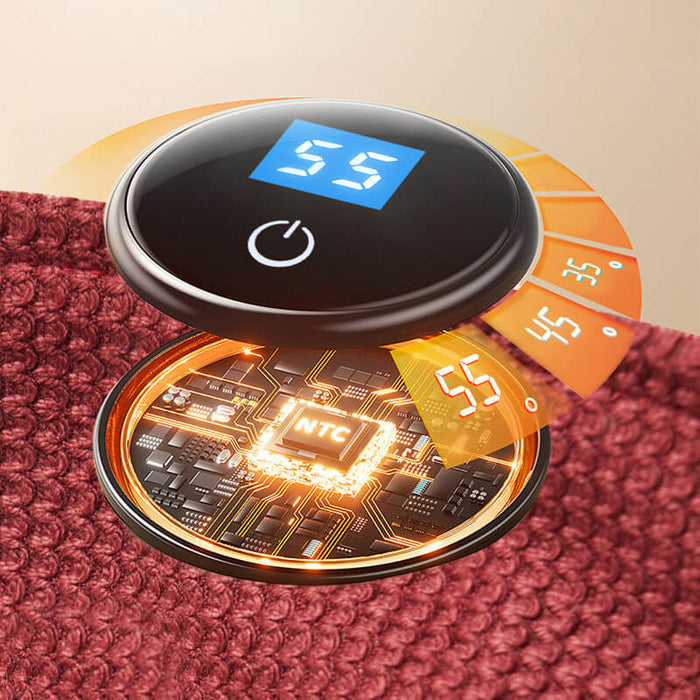 Knusse Verwarmde Sjaal – Altijd Warm & Gezellig