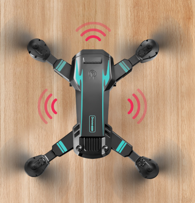 Taitettava 8K-drone kaksoiskameralla ja esteentunnistuksella