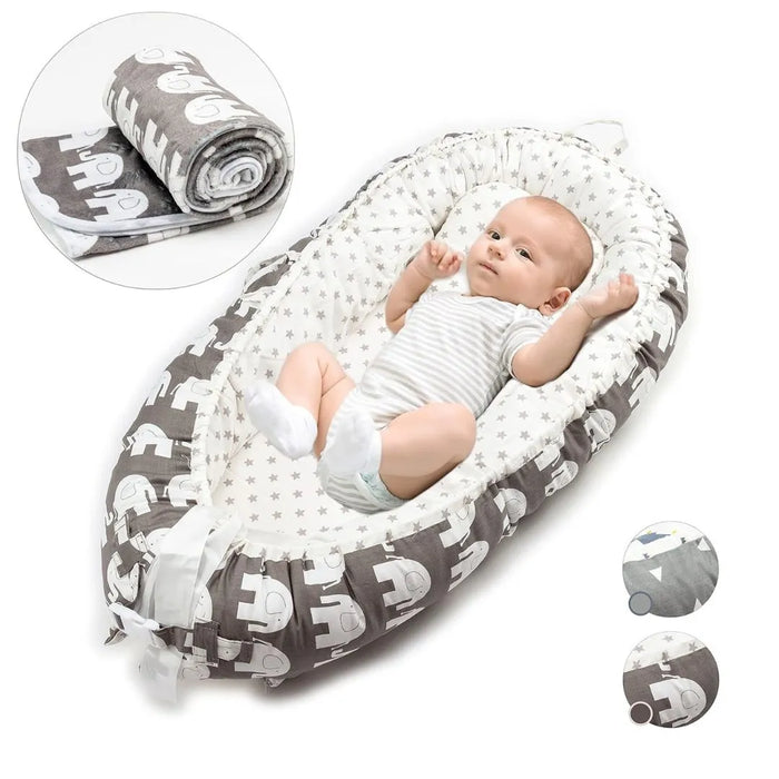 Babynest met Sterrenpatroon – Veilig en Knus