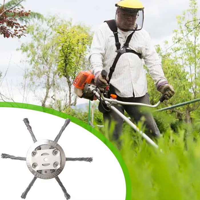 Universele Onkruidborstel Kop – Krachtig en Duurzaam voor Tuinonderhoud