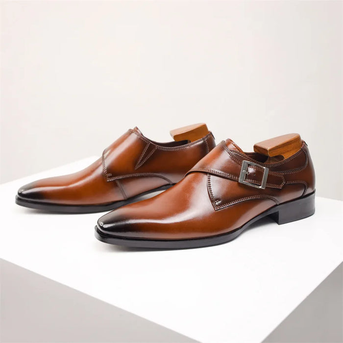 Torino Monk Strap Herenschoenen – Modern en Verfijnd Ontwerp