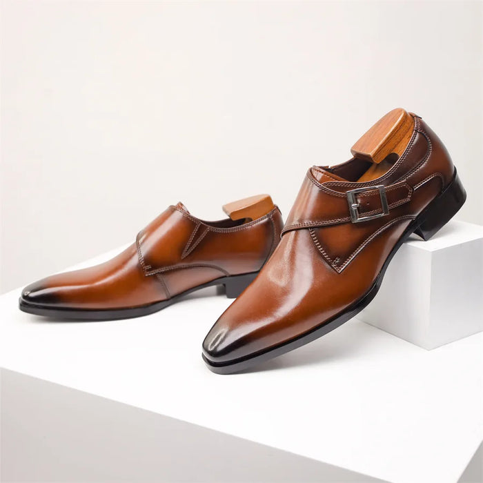 Torino Monk Strap Herenschoenen – Modern en Verfijnd Ontwerp