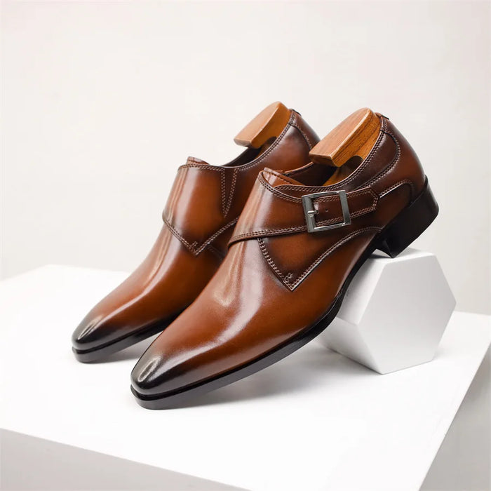 Torino Monk Strap Herenschoenen – Modern en Verfijnd Ontwerp