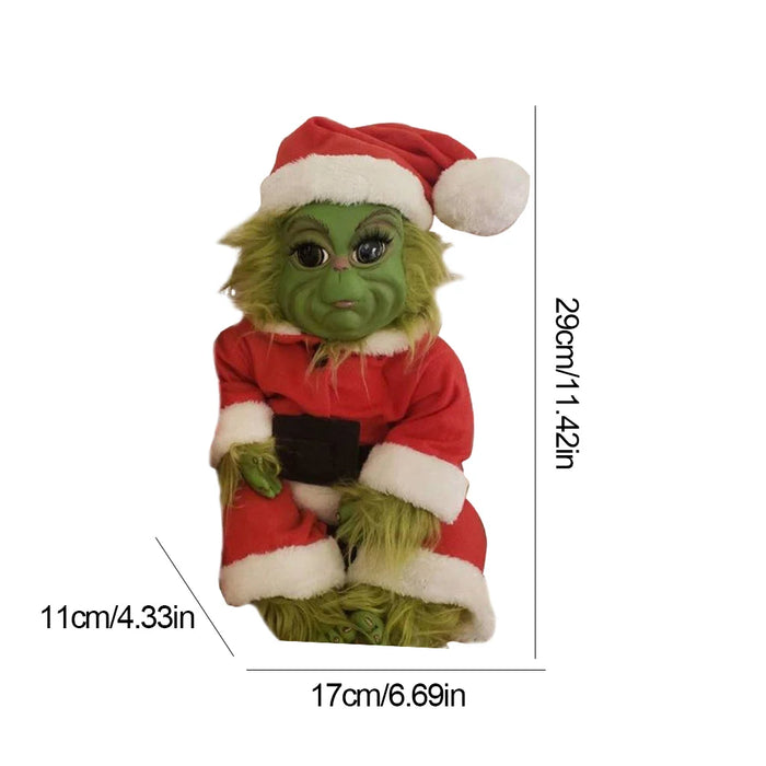 KerstGrinch Knuffelmonster - Voor Feestelijke Vreugde