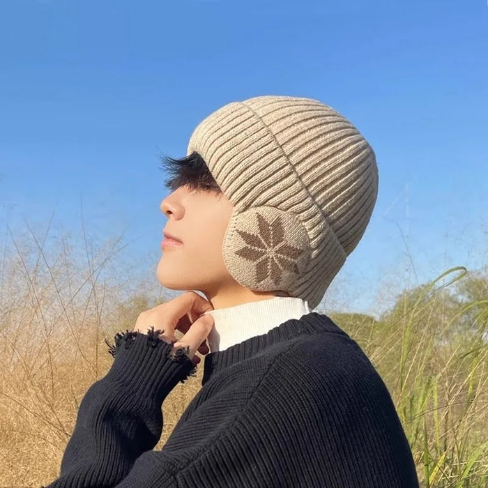 Winter Warme Gebreide Muts - Voor Comfort en Bescherming in de Kou