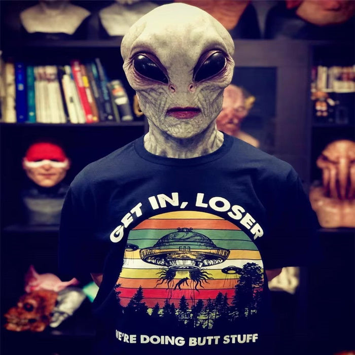 Buitenaards Alien Masker – Griezelige Verkleedaccessoire voor Halloween