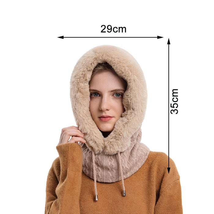 Wintercapuchon met Gezichtsmasker - Warm en Beschermend