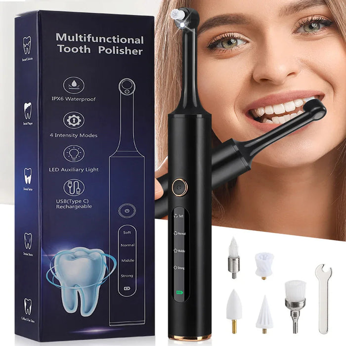 DentBright 5-in-1 Draadloze Tandpolijster – Stralend en Gezond Gebit