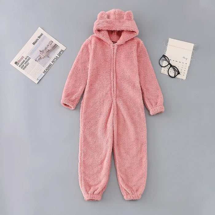 Fluffy Winter Onesie – Heerlijk Warm & Knus