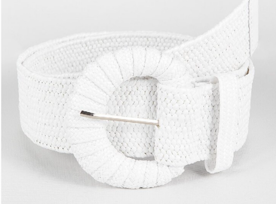 Retro Gevlochten Damesriem – Brede Pasvorm voor Extra Accent