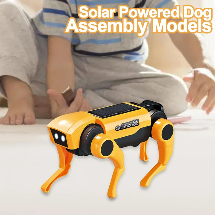Educatieve Zonne-energie Robot – 2-in-1 Hond en Kat Bouwset