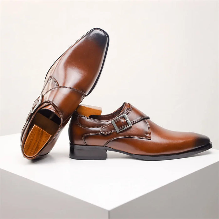 Torino Monk Strap Herenschoenen – Modern en Verfijnd Ontwerp