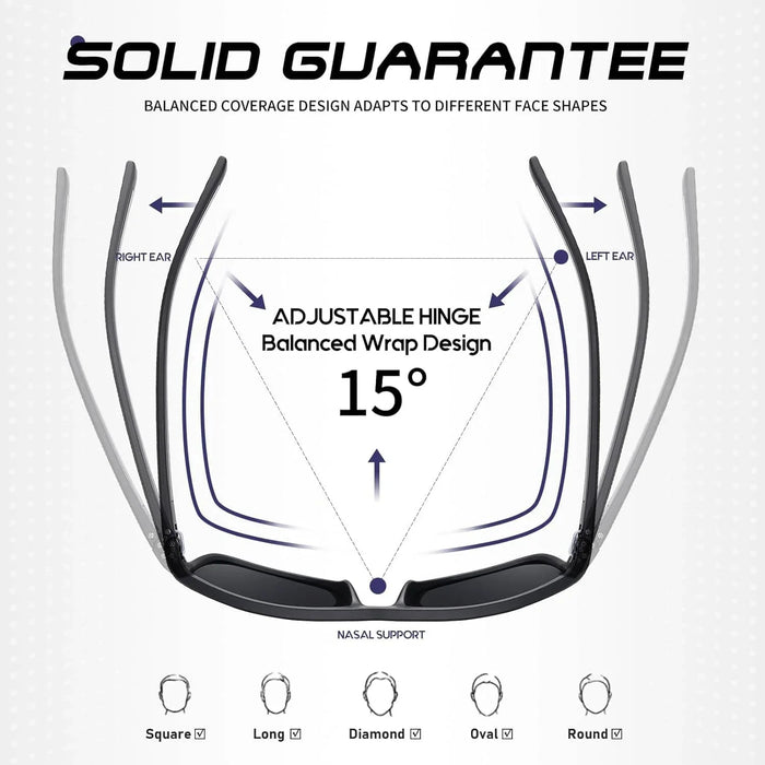 AquaShield Gepolariseerde Zonnebril 3-Pack – Beschermd en Stijlvol