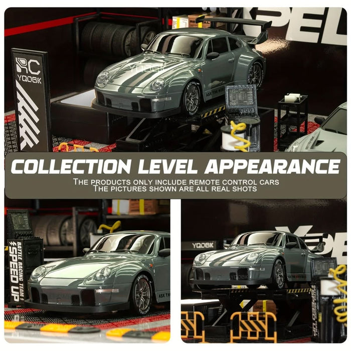 RC Driftbil med 4WD-drivning, LED-hjul och fjärrkontroll
