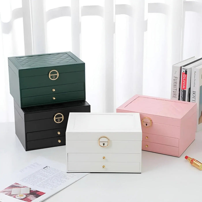 Luxe Multi-Laags Sieradenbox – Stijlvolle & Duurzame Organiser
