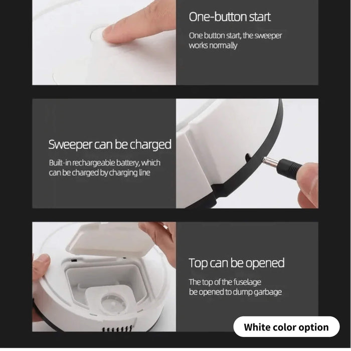 CleanBot Robotstofzuiger – Slim en Zelfstandig Reinigen