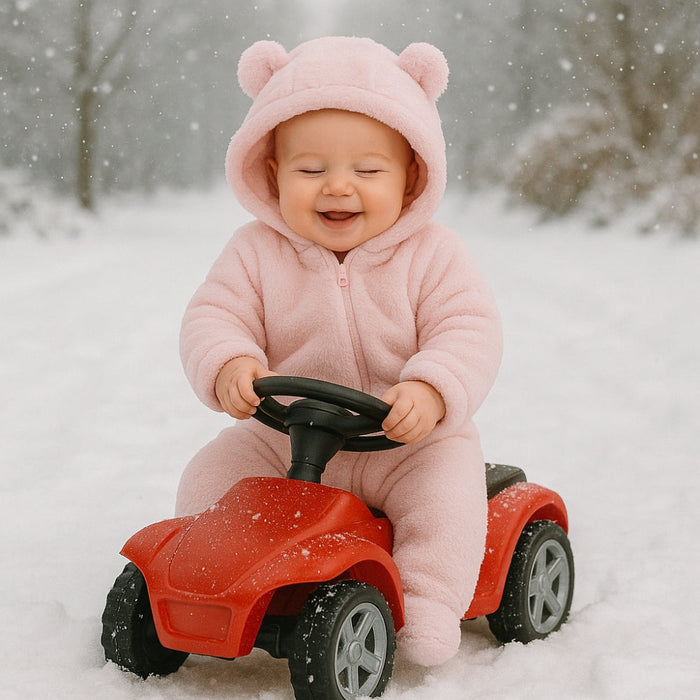 Hyggelig babyvinterdragt – varm og behagelig til udendørs eventyr