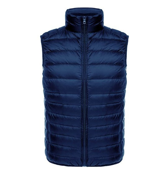 Heren Lichtgewicht Gewatteerde Bodywarmer voor Warmte en Comfort