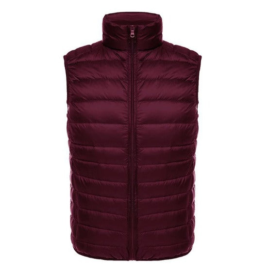 Heren Lichtgewicht Gewatteerde Bodywarmer voor Warmte en Comfort