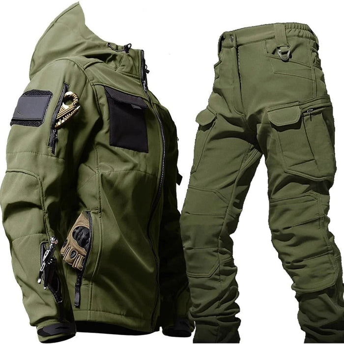 Outdoor Cargo Set Heren – Waterdichte Jas en Broek voor Avontuur