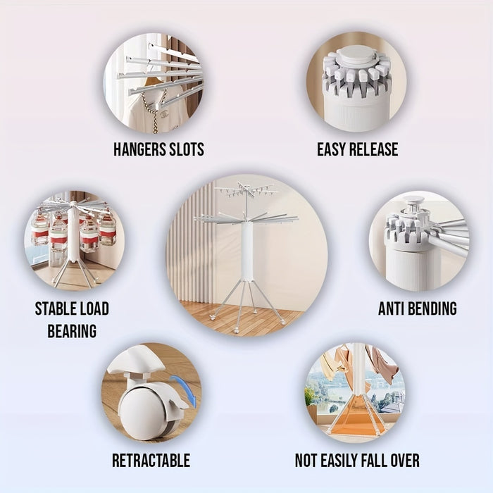 Cilindrisch Octopus Wasrek – Draagbaar en Uitbreidbaar