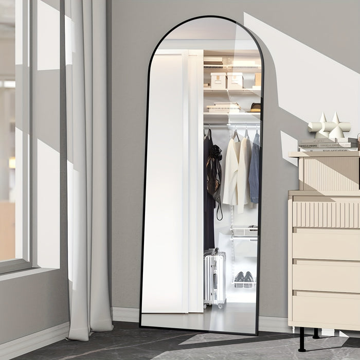 Gebogen Volledige Lengte Spiegel – Stijlvol en Functioneel