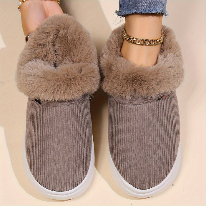 Liza Fluffy Huisslippers - Warmte en Comfort voor Dames