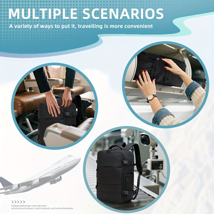 Slimme Vacuum Rugzak – Compact en Ruim voor Reizen