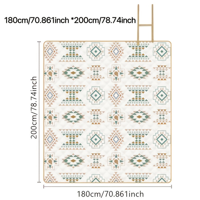 Comfort Picknickdeken – Opvouwbaar en Waterafstotend voor Buitenpret