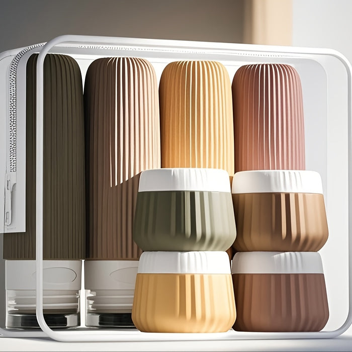 Praktische Reisflesjes Set – Veilig en Handig voor Op Reis