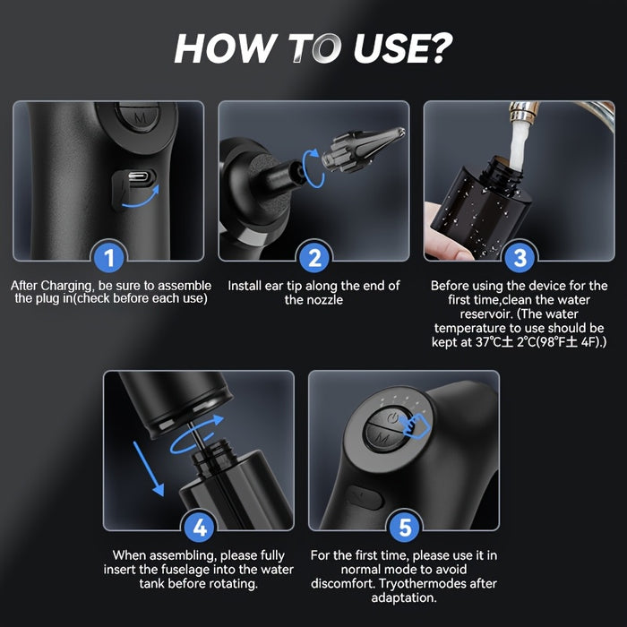 AquaClean Oorreiniger – Veilig en Comfortabel Oorwater Verwijderen